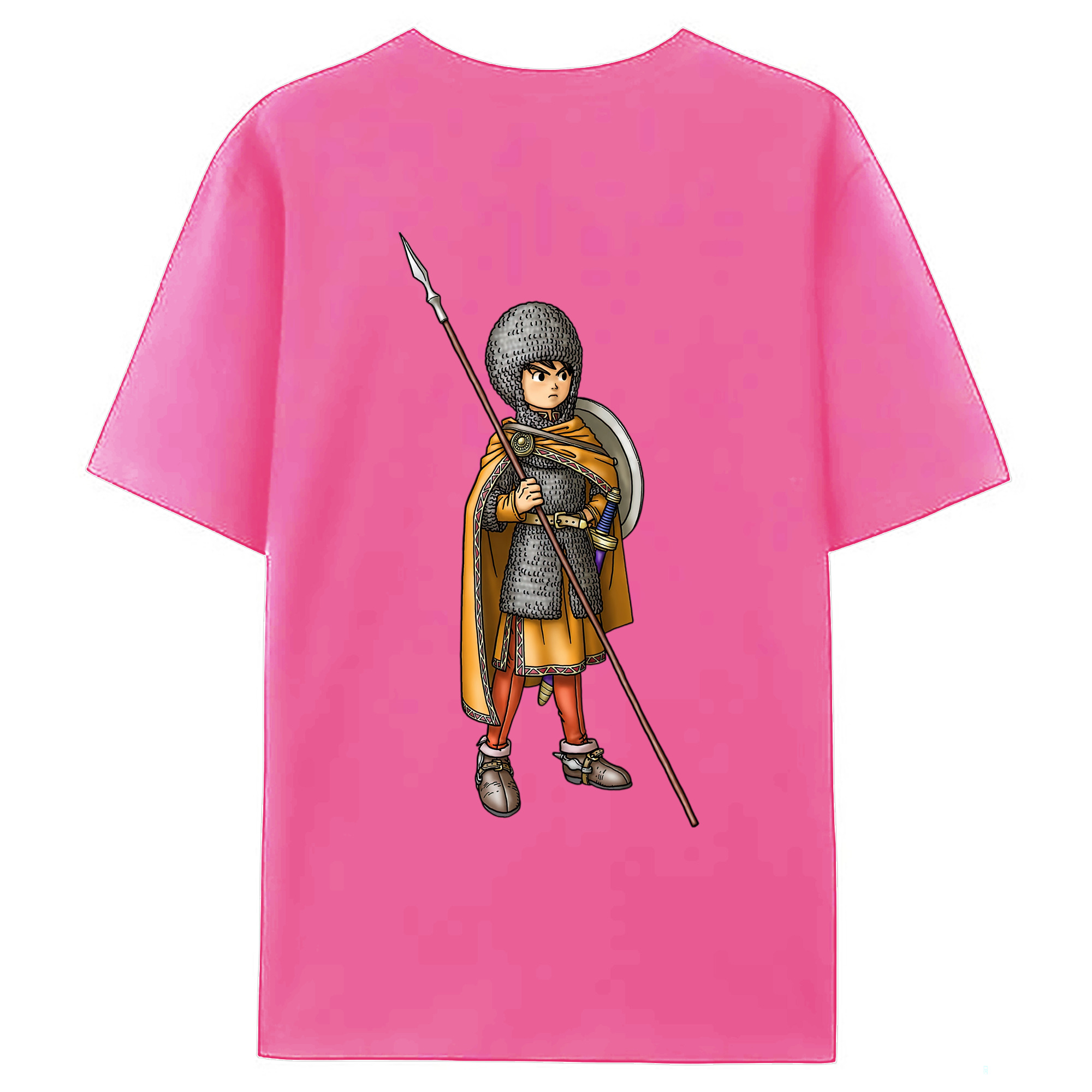 （画像用） ドラゴンクエスト Doragon Kuesuto Dragon Quest レディース半袖Tシャツ(バックプリント)